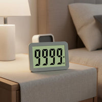 Lock Function Countdown Timer Built-in Stand Desk Timer Large LCD Display Timekeeping Device for Students