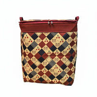 Foldable Frame Storage Bag double Zippers Clothes Organizer foldable for Closet