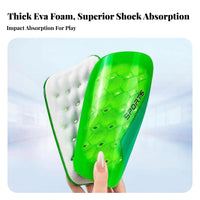 Soccer Shin Guards Impact Resistant Football Shin Pads Hard Shell Protection Sports Leg Guards for Children, Athletes, Outdoor