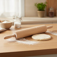 Wooden Rolling Pin Premium Pastry Roller Solid for Kitchen
