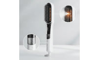 Straightening Brush with Spray Reservoir Swivel Cord Heated Styling Comb for Home
