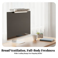 Office Cooling Noiseless   Screen Fan Rounded Ends