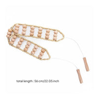 Natural Beechwood Wooden Gua Sha Tool Kit Polished Polished Surface Wood Treatment Massage Tool Set Ergonomic Design for Athletes, Home Use