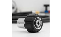 Stainless Steel M22 to 3/8 NPT Adapter Pressure Washer Hose Coupler Rustproof Quick Connect Fitting Heavy Duty