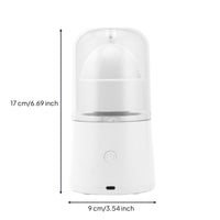 One-Button Electric Egg Shaker Automatic Egg Scrambler with Dome Cover Portable Gadget Built in Battery for Home Cooks