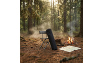 Drawstring Closure Folding Chair Bag Side Strap Chair Carry Bag Textile Carrying Gear Black
