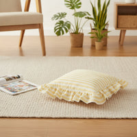 Chair Cushion with Ties Decorative Ruffled Chair Cushion Classic