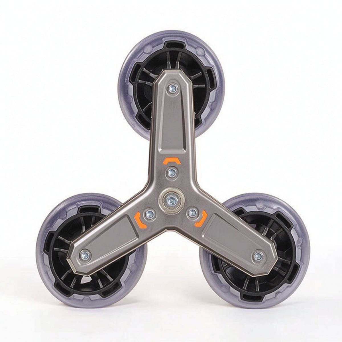 Three-Wheel Caster with PU Wheelsfor Shopping Carts