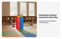Tall Cylindrical Hopping Sack Training Use Oxford Cloth Sack for Jumping Practice