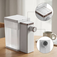 Quick Heating Instant Hot Water Dispenser Compact Tabletop Water Dispenser Adjustable Appliance Modern for Dorm Room, Travel