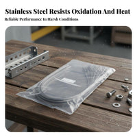 Stainless Steel Cord Tie High-Temperature Withstand Ant Automatic-Locking Metal Strap Automatic-Locking Metal Tie Rust-Withstand