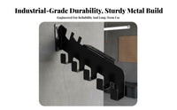 Woodcutting Saw Holder Chain Saws Storage Rack Sturdy Hooks Wall Mount for Workshop, Shed