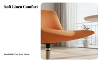 Nordic design and aesthetic Upholstered Armchair Modern Minimalist Single Sofa Designer Piece Lounge Chair Ergonomic Design for Interior Designers, Apartment Dwellers, Balcony, Living Room, Reception Area, study alcove