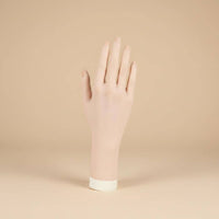 Bendable Nail Art Hand Lifelike Realism Articulated Female Practice Hand Soft Skin-Like Texture Acupressure Practice Model for Beginners