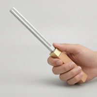 Fret File with Guard Pads Four-Sided Fret File Wooden-Handled Guitar Repair Tool for Guitarists, Workshop