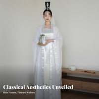 Guanyin Bodhisattva Costume Detailed Artistic Adventure to the West Costume Chinese Deity Cosplay Set for Adults, Cosplayers, Halloween