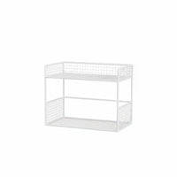 Multi-Compartment Desk Organizer Space-Saving desktop storage rack and complimentary Standing
