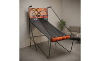 Two-Player Electronic Basketball Arcade Game Indoor Use Play Equipment Sturdy Steel Frame for Adults