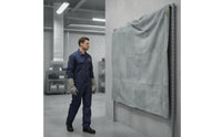 Spatter Resistant Split Leather Soldering Blanket Heavy-Duty Leather Soldering Blanket for Workshops