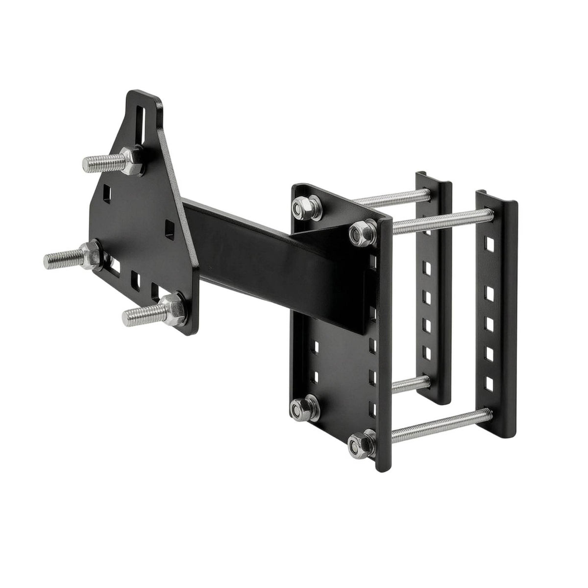 Trailer Spare Tire Carrier Powder Coated Trailer Spare Tire Mount Adjustable for Utility Trailers