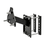 Trailer Spare Tire Carrier Powder Coated Trailer Spare Tire Mount Adjustable for Utility Trailers