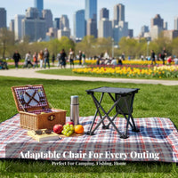 Miniature foldable Stool Lightweight Folding Seat Easy to Carry small Design for Campers, Anglers, Camping, Outdoor, trip