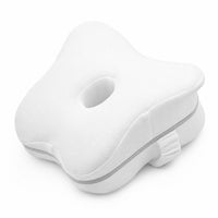Memory Foam Knee Pillow Removable Knee Pillow with Strap Ergonomic for Bed Rest