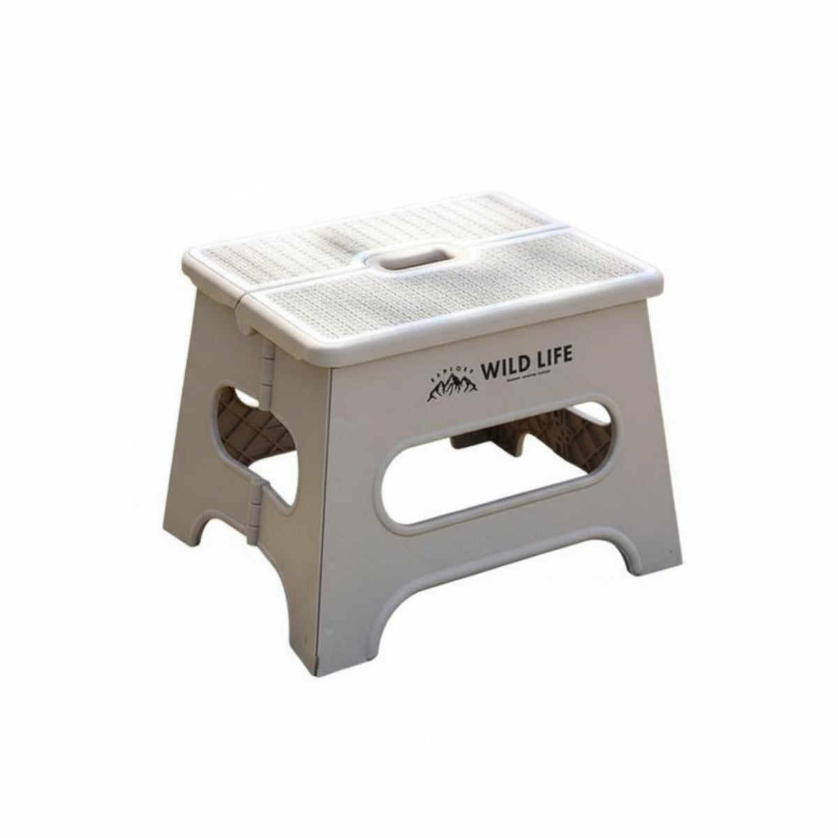 Foldable Design foldable Stool with grip Space-Saving foldable Footstool Thickened Construction Portable Seat Lightweight for Campers, Homeowners, Camping, Outdoor, Fishing, on-the-while traveling