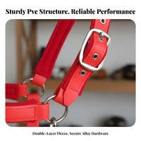 Horse Halter Easy to Clean Hardware Equestrian Equipment for Barn Managers, Grooming