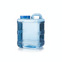 Handled Top Water Hose Set Screw Cap Water Dispenser Container Portable Clear for Outdoor Use