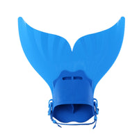 Mermaid Monofin Flexible Mermaid Tail Flipper Monofin with Adjustable Strap Soft Swim Fin with Adjustable Strap Streamlined