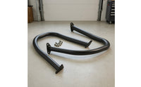 Motorcycle Guard Bar Black Motorcycle Highway Bar Screw on for Long Distance Riders