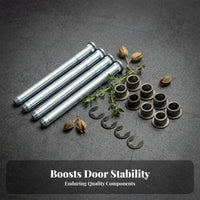Iron Door Hinge Repair Kit Easy Installation Door Hinge Pin Bushings Kit Vehicle Part Heavy-Duty Steel