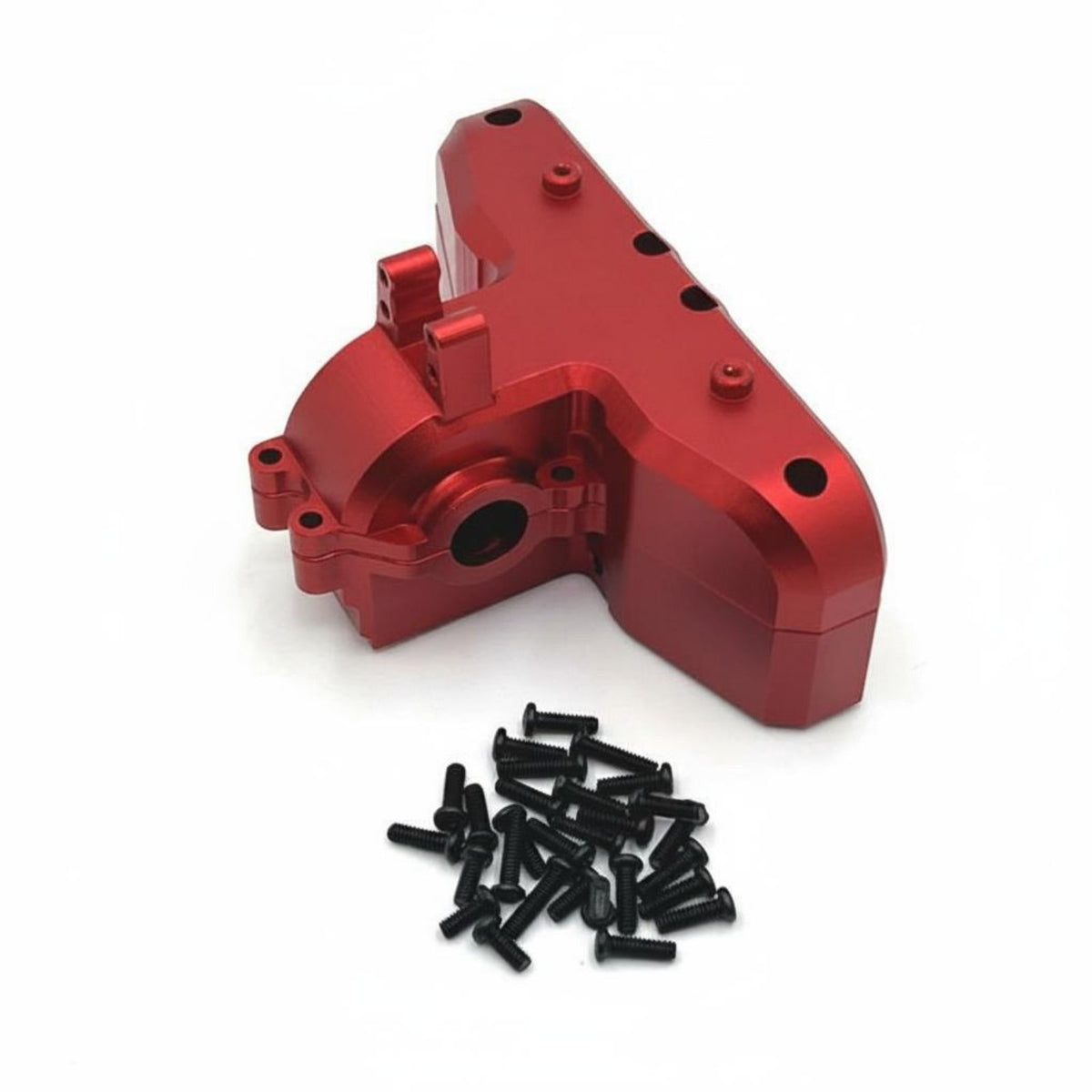 1:14 RC Rear Gearbox Cover Anodized Finish Aluminum Gear Case
