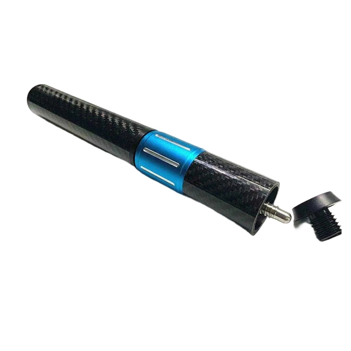 Carbon Fiber Cue Extender Quick Attach Carbon Fiber Pool Cue Extender Pool Stick Extension Lightweight Billiards Accessory