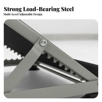 Stable Triangular Structure Adjustable Slant Board Non-Slip Surface Foldable Foot Stretcher Portable Design Adjustable Calf Stretcher Heavy Duty for Seniors, Stretching Practitioners, Athletes, Physical Treatment Clinics, Home, Gym, Office
