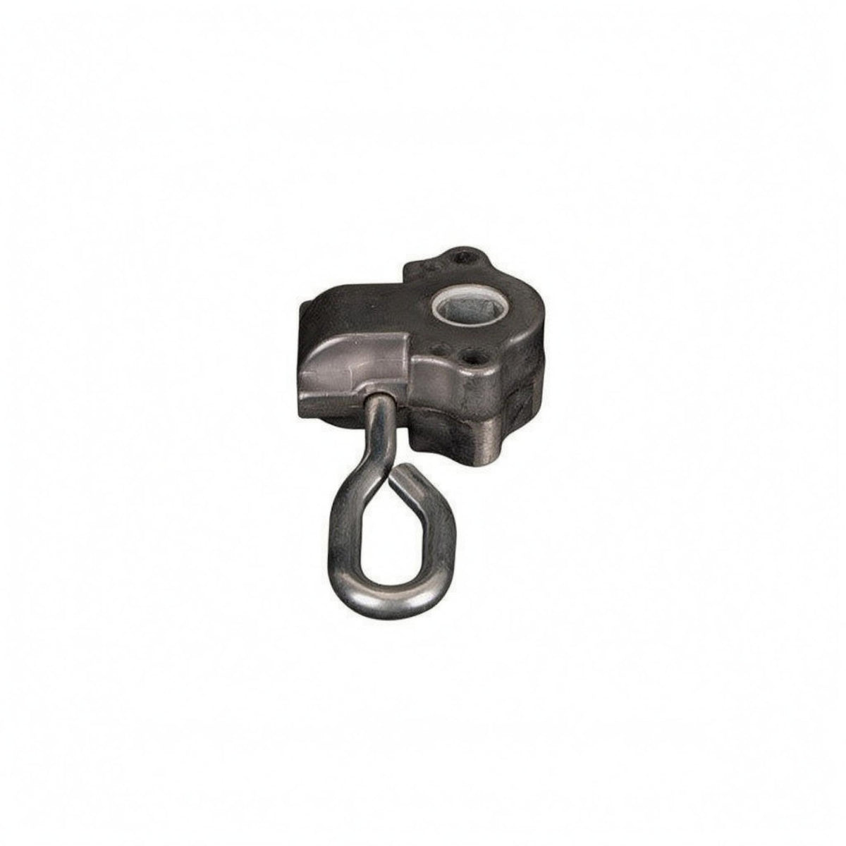 Awning Head Fitting Aluminum Alloy Canopy Support Fitting Dark Metallized Finish Rain Shelter Connector