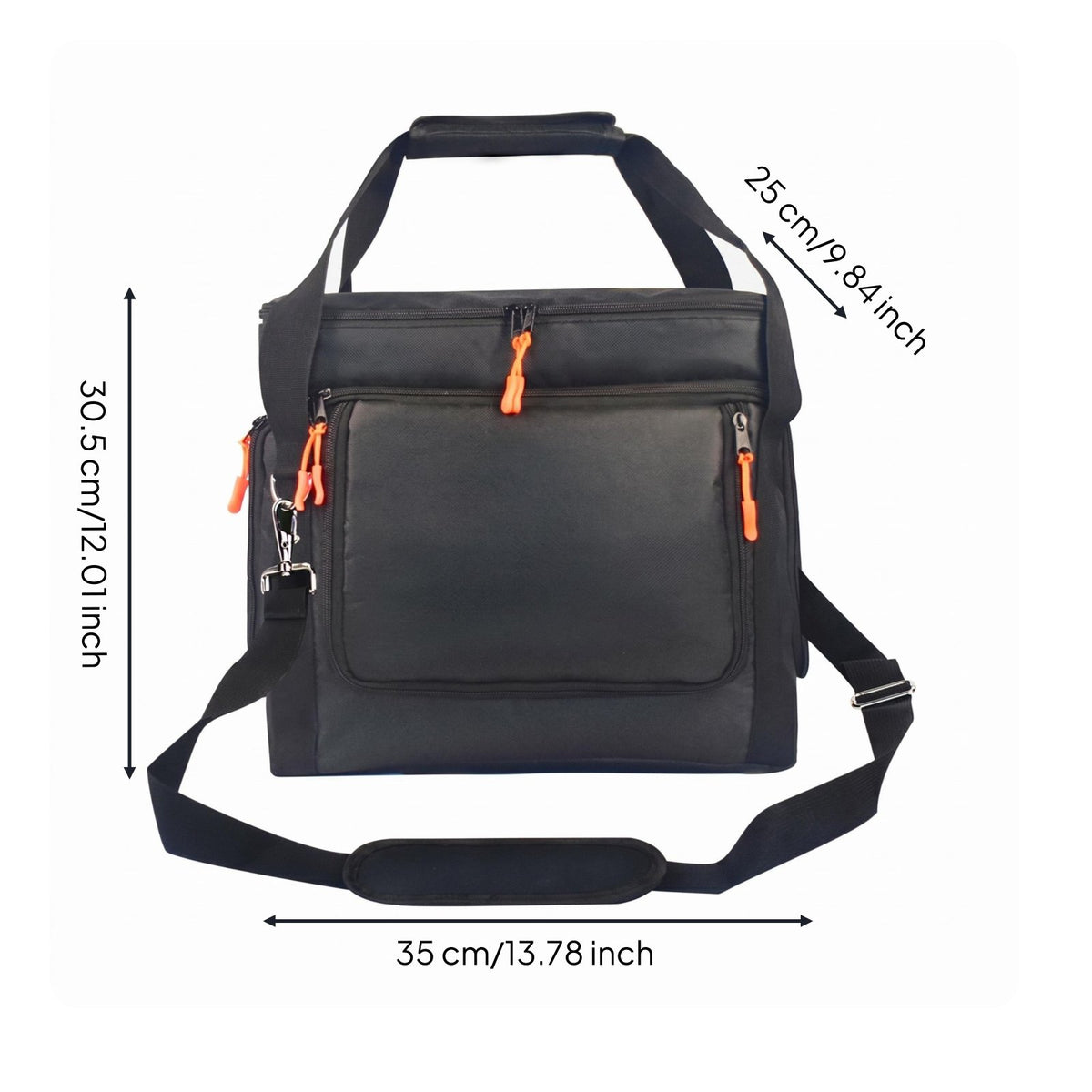 Portable Power Station Bag Dust Guarded Power Station Carrying Case Padded Lining Portable Generator Storage Bag for Campers, Camping, Adventure