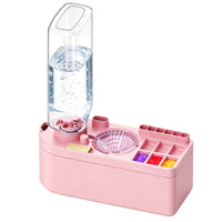 Paint Brush Washer with Reservoir Portable for Watercolor Painting, Hobbyists