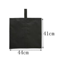 4 Pieces Waterproof Tent Weight Sandbag Oxford Cloth Tent Sandbag PVC Coated Umbrella Weight Bag Stitched Seams