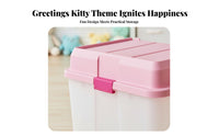 Lidded Stackable Box With Lid Large Lidded Container Built-in Handles for children
