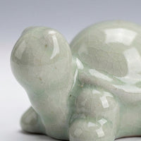 Ceramic Turtle Tea Pet Figurine, Lovely Ceremony Turtle, Ornament Home Office Party Decoration, Smooth Touch Ceramic Statue
