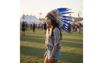 Feather Headdress Feathers Traditional Featherwork Tribal Design Bonnet Handmade Tribal Chief Headpiece for Entertainers, Cosplayers, Festivals