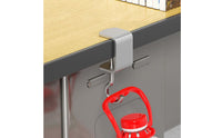 4 Pieces Desk-Edge Hanging Hook Simple to Install Clamp-on Desk Hook Heavy Duty Table Hanger for Students, Dorm Rooms