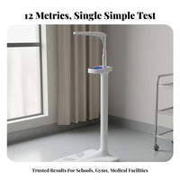 Digital Height Weight Scale Voice Broadcast Stadiometer Scale Large LED Display Acoustic Body Composition Analyzer for Adults, Hospital, School, Gym