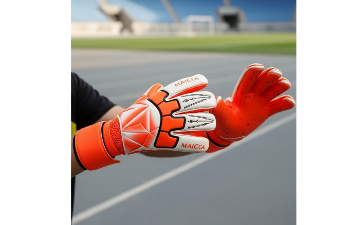 Goalkeeper Gloves Adjustable Goalie Gloves Comfortable for Goalkeepers, Football Matches
