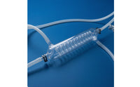Spiral Condenser Clear Coiled Condenser Cylindrical for Distillation, Scientific Workspace