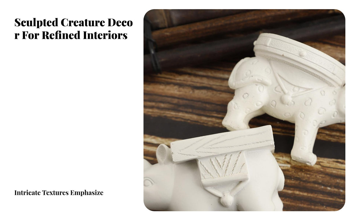 Animal Figurine Candle Holder Creative Design Animal Candle Holder Lifelike Figure Decorative Candlestick for Couples, Entrance Bedroom, Desktop