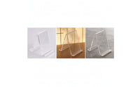 Folding A-Shaped Display Stand Thick Base Double-Sided Display Stand Stable Double-Sided Sign Holder Sturdy for Retailers