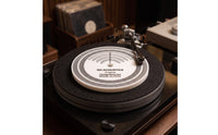 Stroboscopic Turntable Adjustment Disc White Strobe Disc Accurate Alignment Protractor Compact for Audiophiles